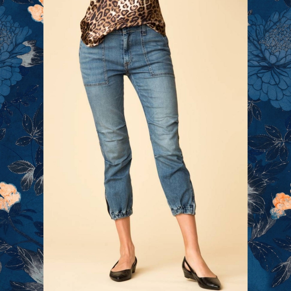 NILI LOTAN CROPPED JEAN